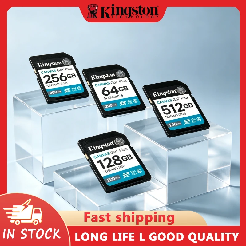 kingston-canvas-go-plus-memory-card-sd-card-class10-u3-v30-cartao-de-sdxc-carte-sd-4k-video-64gb-128gb-256gb-512gb-for-camera
