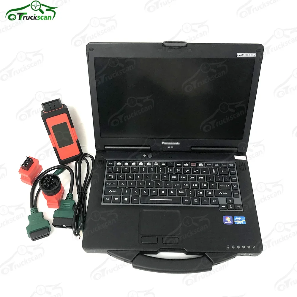 Xtruck X003 Plus Truck diagnostic tool PC version wired connection  OBD voltage support forCum-mins in-line7 cf53laptop