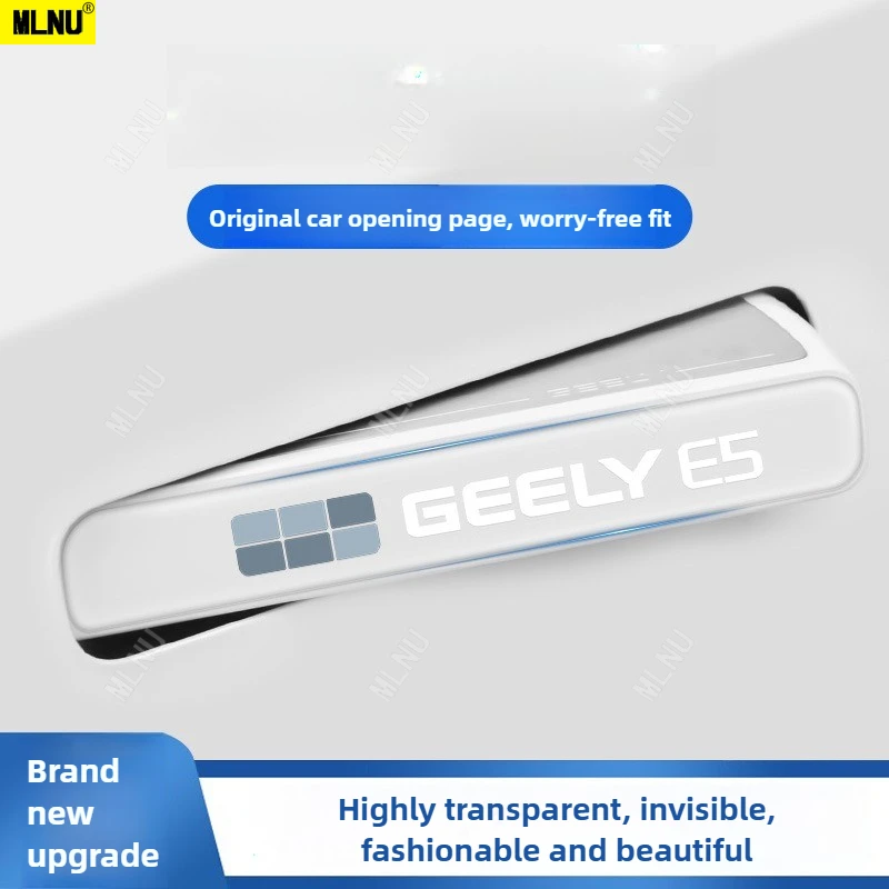 ملصق حماية لمقبض الباب لجيلي EX5/بروتون e.MAS 7 ملحقات السيارة 2025-مضاد للخدش، مقاوم للماء، لمسة مريحة، متينة