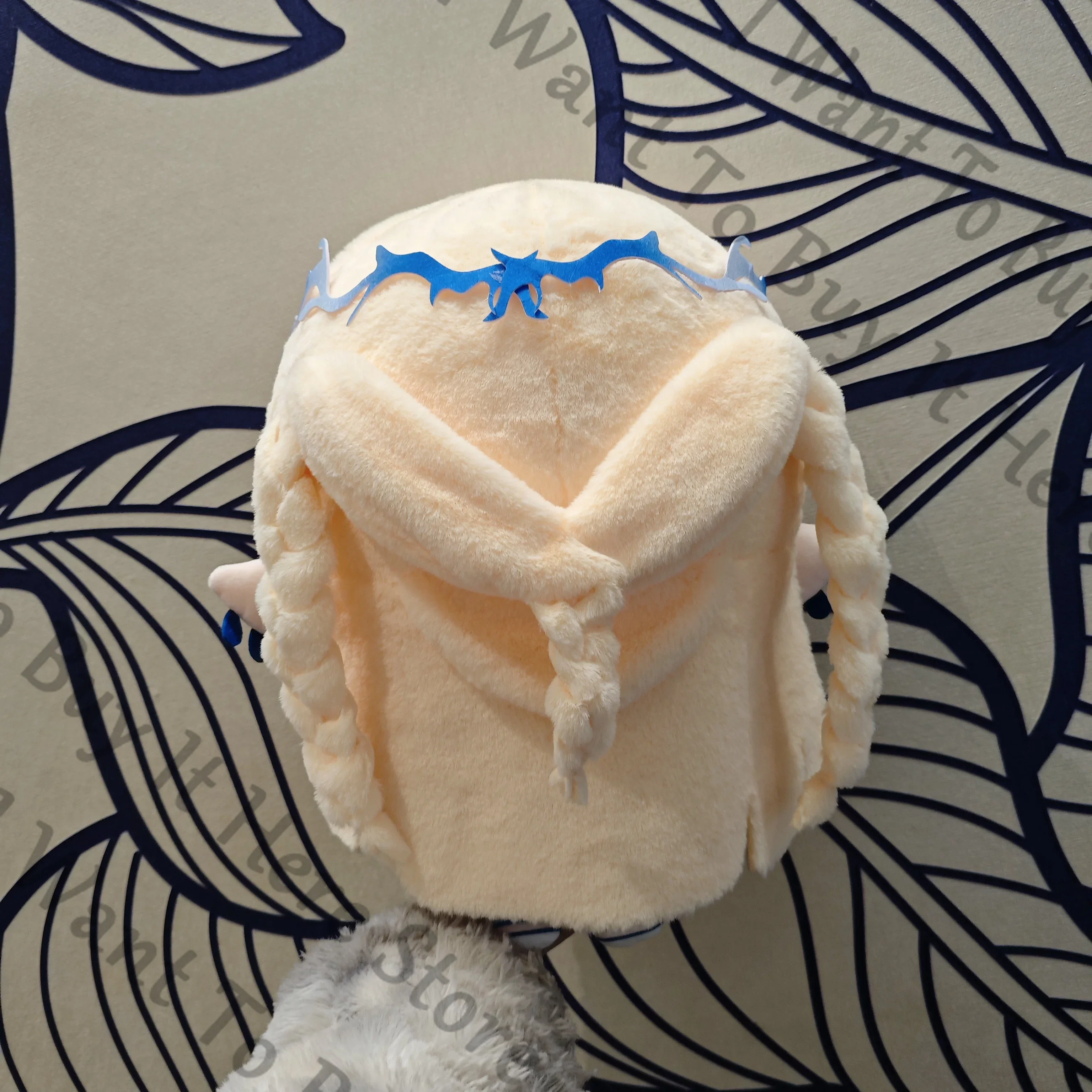 

35cm Anime Wuthering Waves Cartethyia Fleurdelys Cosplay Cartoon Throw Pillow Fluffy Maumet Puppet Stuffed Animal Cushion Gift