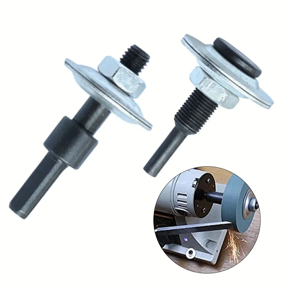 Drill Arbor Adapter 6mm Round Shank 10mm Triangular Shank Electric Drill Tool Angle Grinder Conversion Adapter Tool