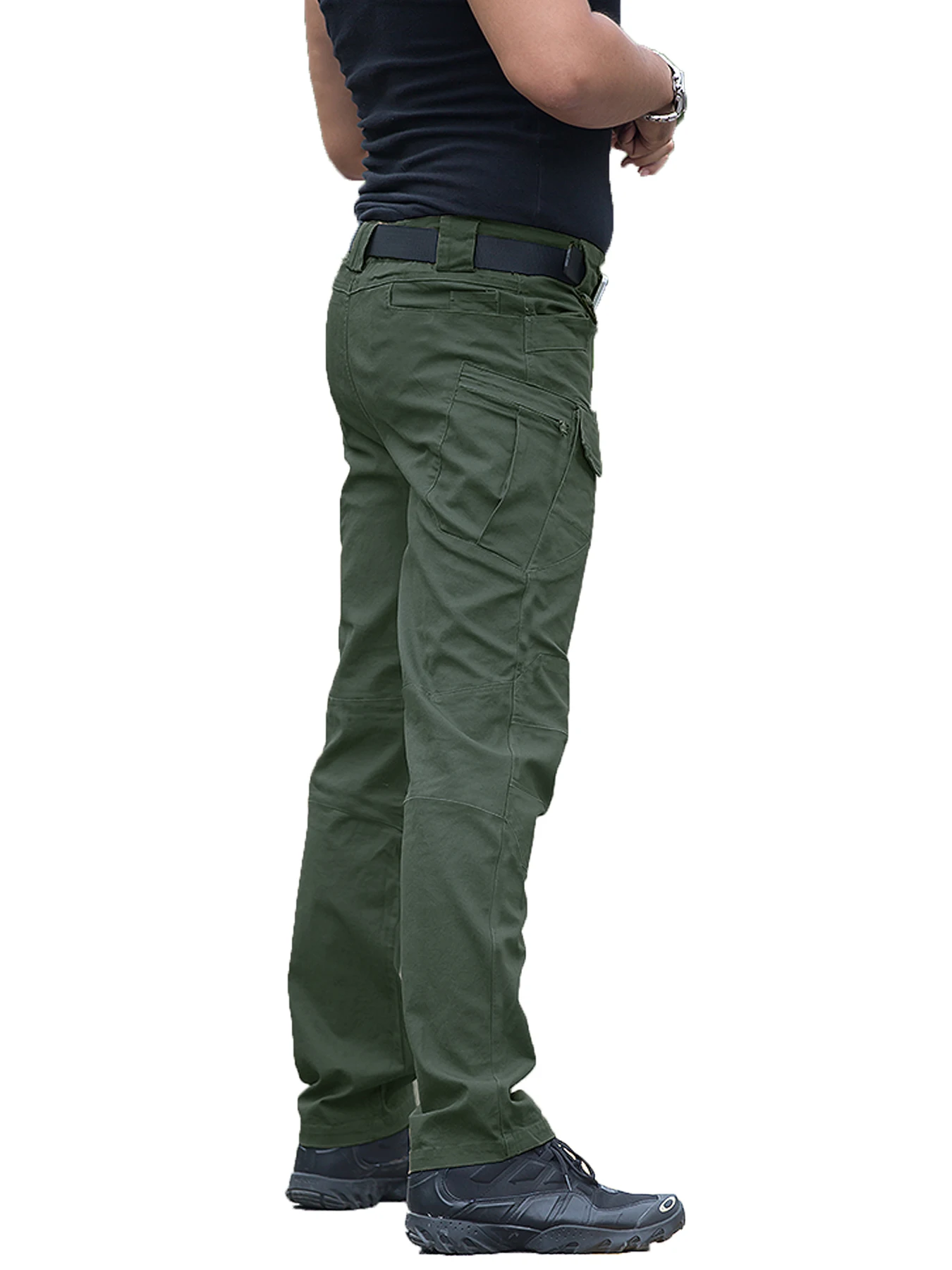 Monos tácticos, pantalones para las cuatro estaciones, pantalones de asalto para hombres, pantalones de entrenamiento de camuflaje para exteriores, resistentes al desgaste, con múltiples bolsillos