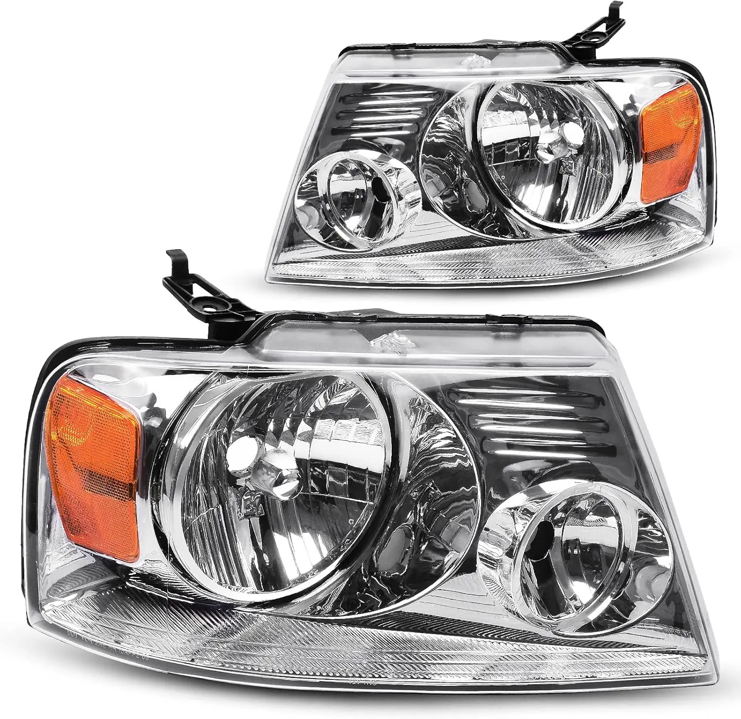 

Headlight Assembly Compatible with 2004 2005 2006 2007 2008 Ford F150 Pickup 2006 2007 2008 Lincoln Mark LT Passenger