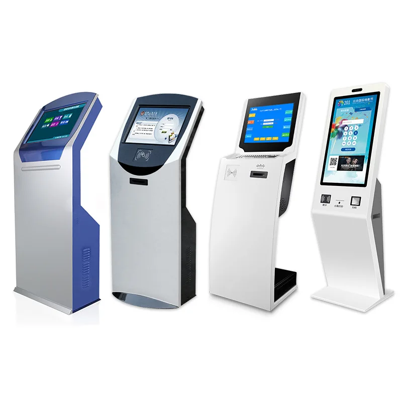 Manufacturing inquiry payment kiosk high definition capacitor self-order payment end point ticket and card kiosk