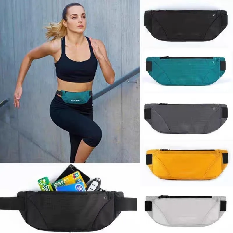 1pc Women's Lightweight Fanny Pack with Water Bottle Holder Zipper Waist Bag for Hiking Gym Outdoor Training, Waist Bag.