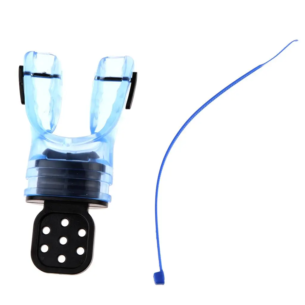Picture 7: Comfortable Silicone Diving Mouthpiece Snorkel Regulator Attachment for Underwater Adventure Equipment