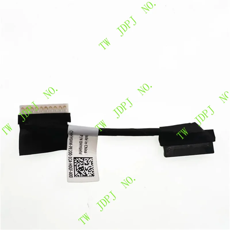 PJSE Battery Flex Cable For Dell Vostro 13 5370 V5370 Inspiron 13 5370 P87G laptop Battery Cable Connector Line Replace 0HY6HW