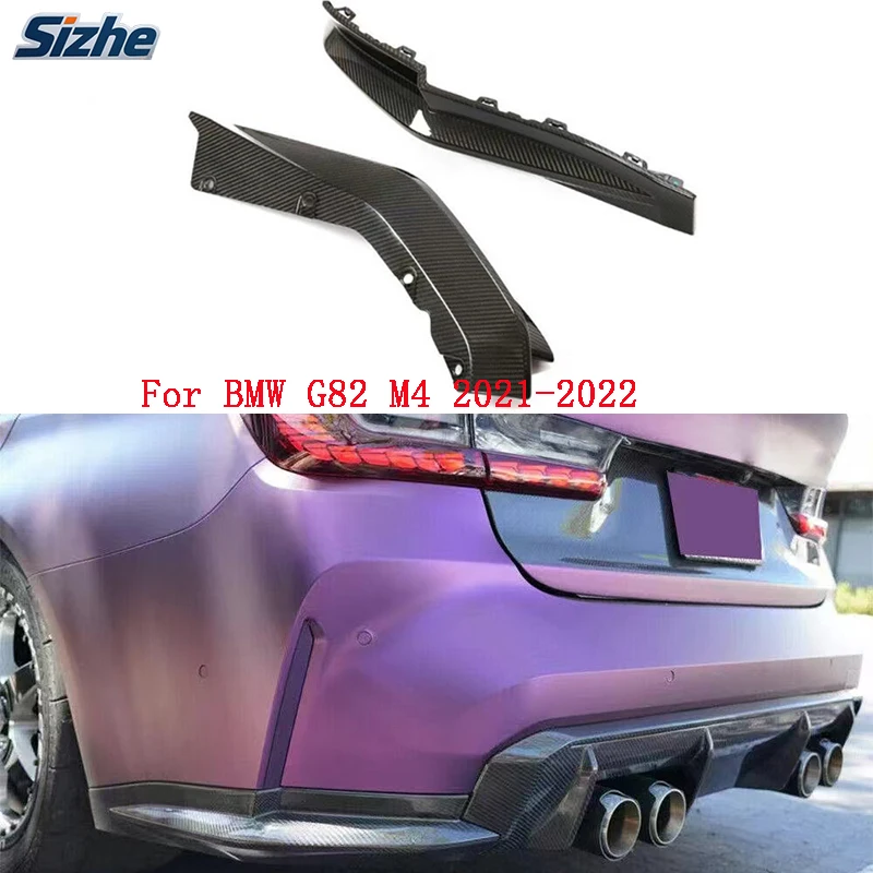 

For BMW G82 M4（21-22 ） OEM Style Wet/Dry Carbon Fiber Rear Corner Replacement