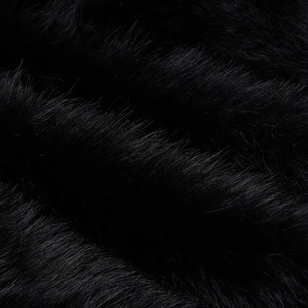 

Модная роскошная винтажная мини-юбка с низкой посадкой, юбка-карандаш из искусственного меха для женщин