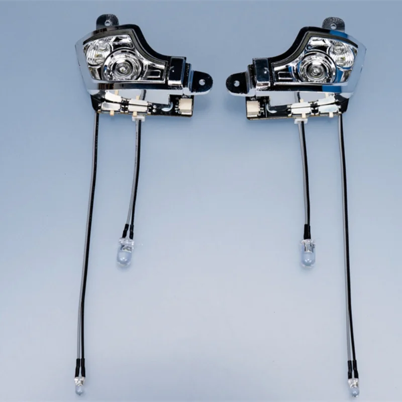 RC 5V Headlight Lighting System Lamp LED Headlamp For Tamiya 1/14 ACTROS GIGASPACE RC Tractor Truck MFC-03 M24 Parts Accessories