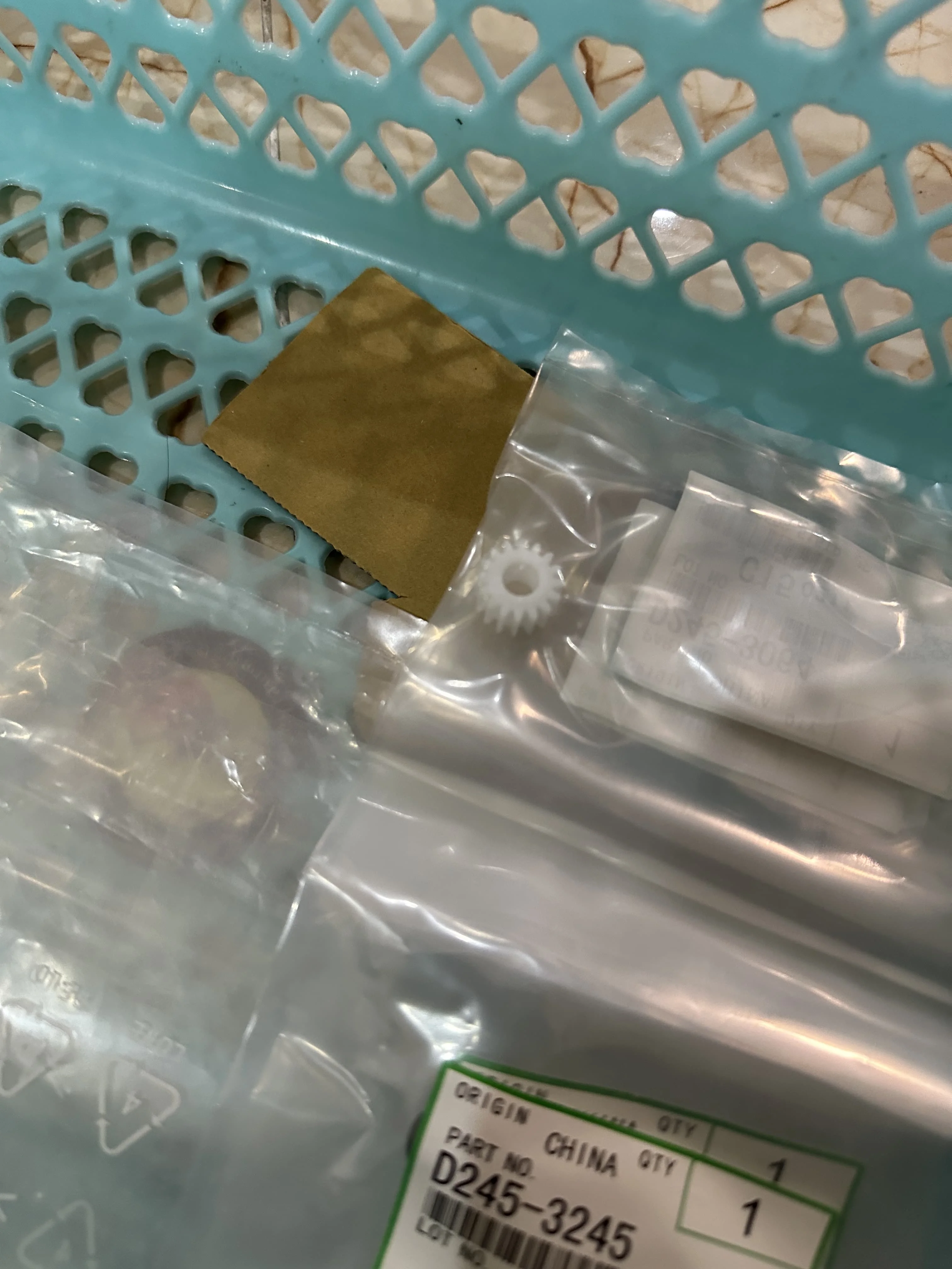 

Новый оригинальный комплект шестерен разработчика D245-3064 для Ricoh MP 2014 2014AD 2014EN 2014D, детали принтера для копировального аппарата