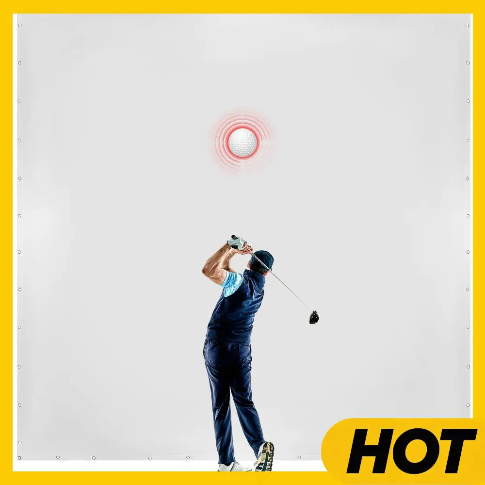 

Экран для гольф-симулятора, простой в установке, для тренировок в помещении/на улице