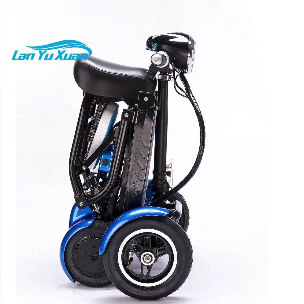 

Enclosed Moped Electric Scooter with Seat 2021 500w China Finance Cheap Kids Pure Four-wheel Scooter Ce