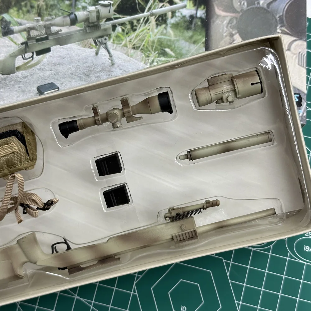 ZY8024B 1/6 مقياس M40A5 بندقية قنص USMC نموذج بلاستيكي لشخصيات الحركة 12 بوصة ملحقات ألعاب عسكرية للجيش الجندي #4