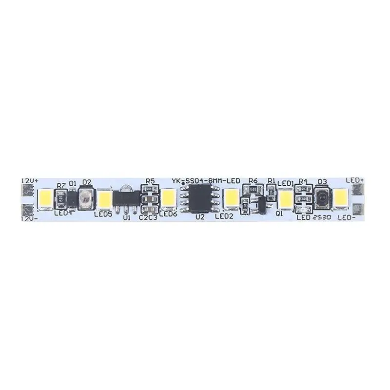 Hand Sweep Switch Hand Wave Scan IR Sensor Switch ON/OFF DIY LED Closet Cabinet Light/Wardrobe 12V No Dark Zone Sweep Sensor
