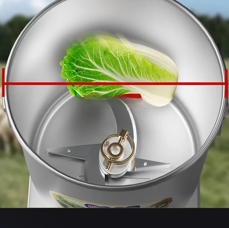 Factory Direct 2026 Vegetable Shredder Chicken Feed Cutter Household Cooking Machine Hogweed Chopper for Breeding Livestock