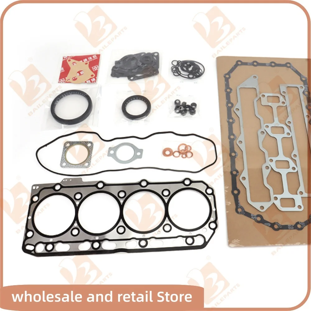 

4D84-3 For Yanmar Full Gasket Kit Set or Cylinder Head Gasket Engine Parts Overhaul Rebuild Kit