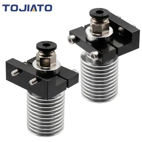 Tojiato V6 Hotend Fixed Block E3D V6 Volcano Hot end Extruder Holder Mounting Bracket for 3D Printer Parts Ender3 CR10 Series
