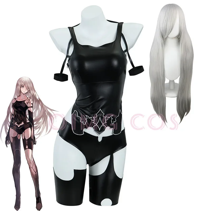 

Nier Automata Косплей Костюм Yorha A2 сексуальный наряд игровой костюм женские костюмы для ролевых игр вечерние нарядное платье на Хэллоуин для девочек