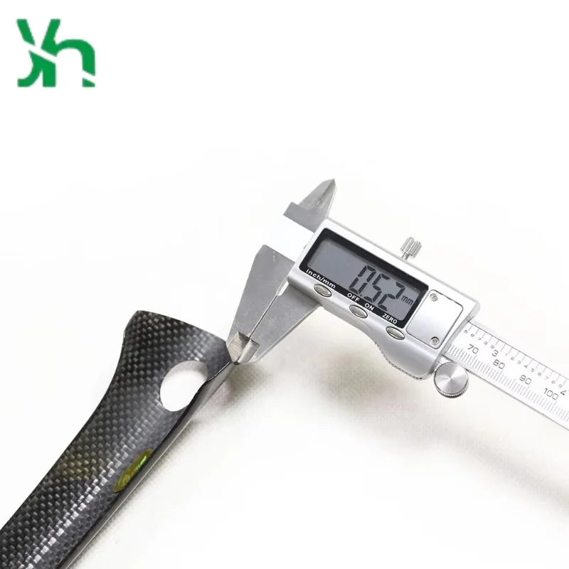 مناسبة لغطاء مقبض الباب من ألياف الكربون سوناتا الحديثة مع مستشعر الدخول بدون مفتاح الخارجي 2011-2015