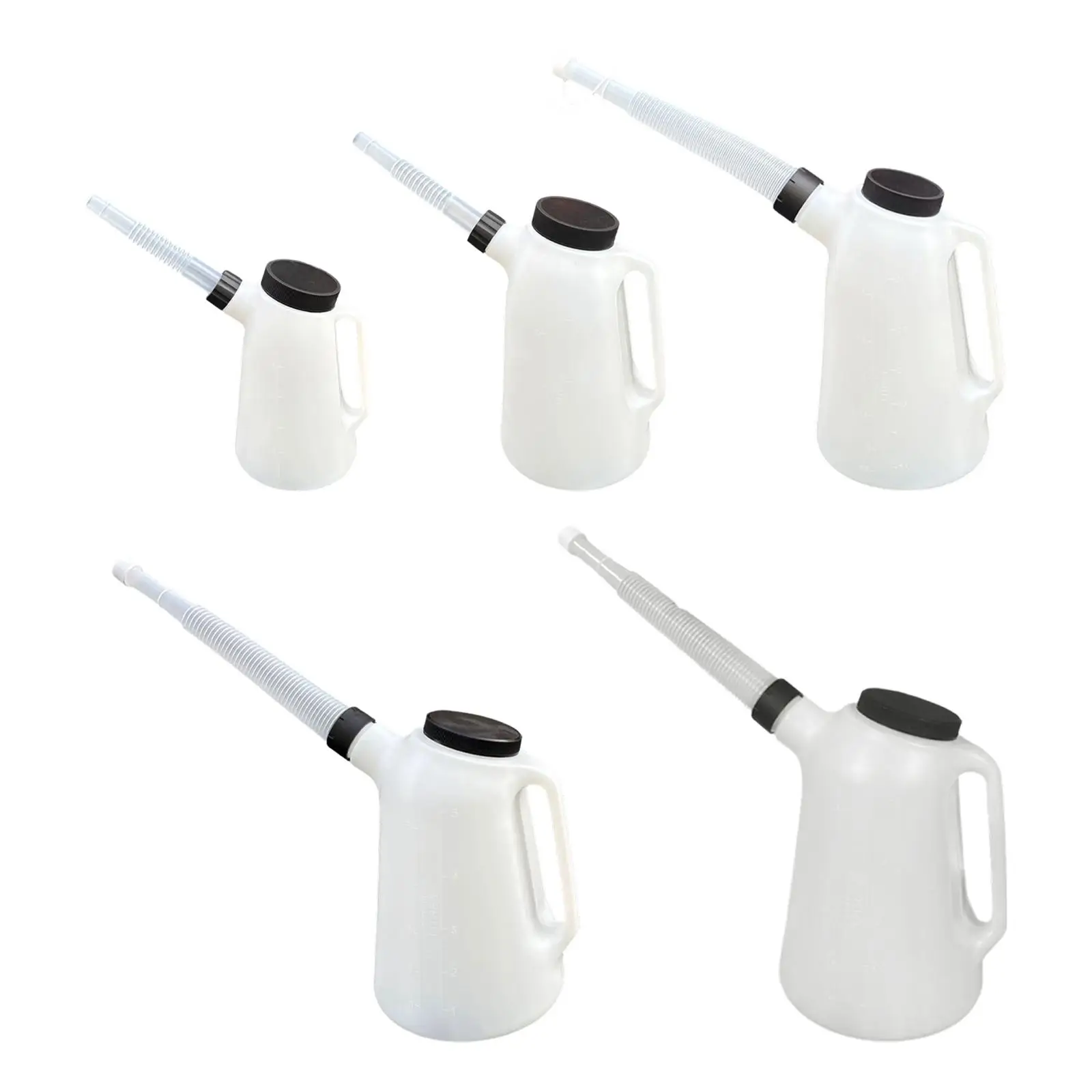 

Многофункциональная емкость для масла с длинным носиком, эргономичной ручкой, из полипропилена, с герметичной крышкой для измерения уровня моторного масла в автомобиле