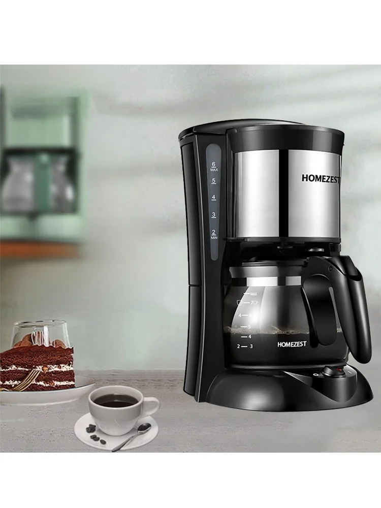 Homezest Coffee Machine Automatic Drop Brew Small Office Tea Brewing Pot  Portable Coffee Maker  Style