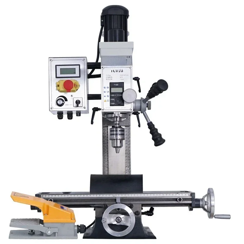 ZQT Drilling And Milling Machine Desktop Milling Machine Industrial Household Drilling And