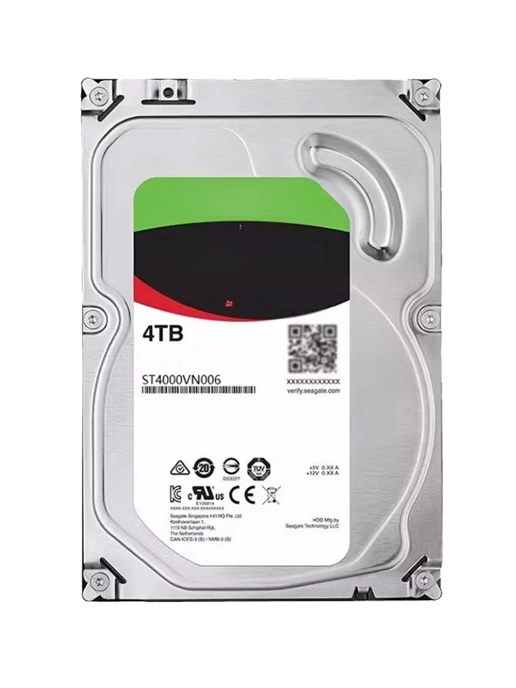 NEW For Seagate ST4000VN006 Nas 4TB Sata 6GB/S 5400RPM 256MB Cache 3.5-Inch Internal Hard Drive HDD 100% Tested