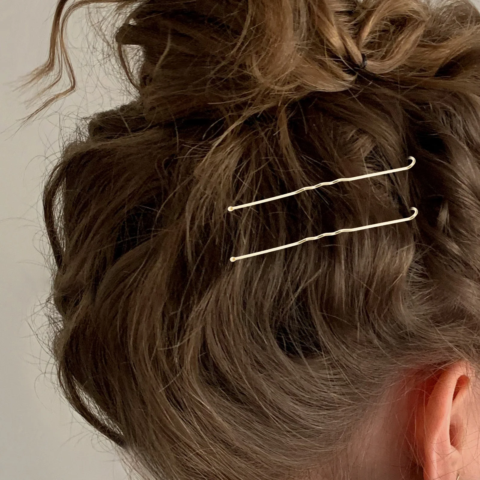 

250pcs U Shaped Hairpins Metal Bobby Pins Iron Elegant Claw Clips Leaf Design Women Girls Hairstyle Accessories Durable