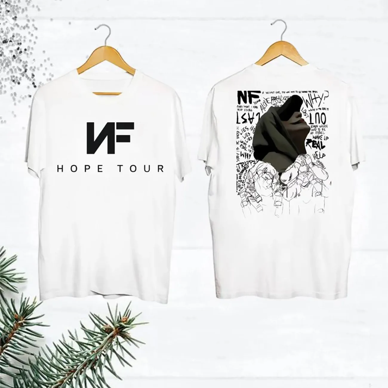 

NF Hope Tour концерт 2024 Nf Rapper унисекс рубашка все размеры S-5XL AL248