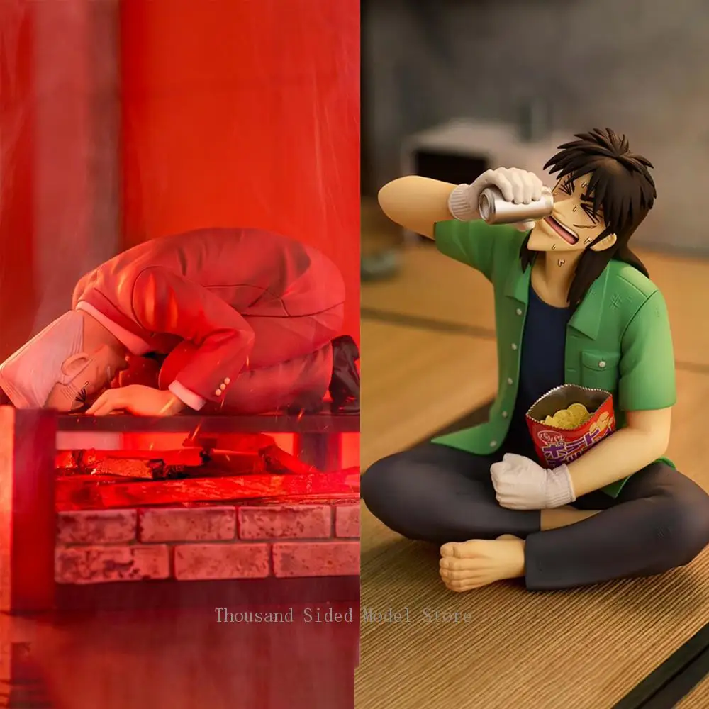 

Original FuRyu Noodle Stopper Figure Tobaku Mokushiroku Kaiji Anime Peripherals Toys Itou Kaiji Tonegawa Yukio Action Figure Toy