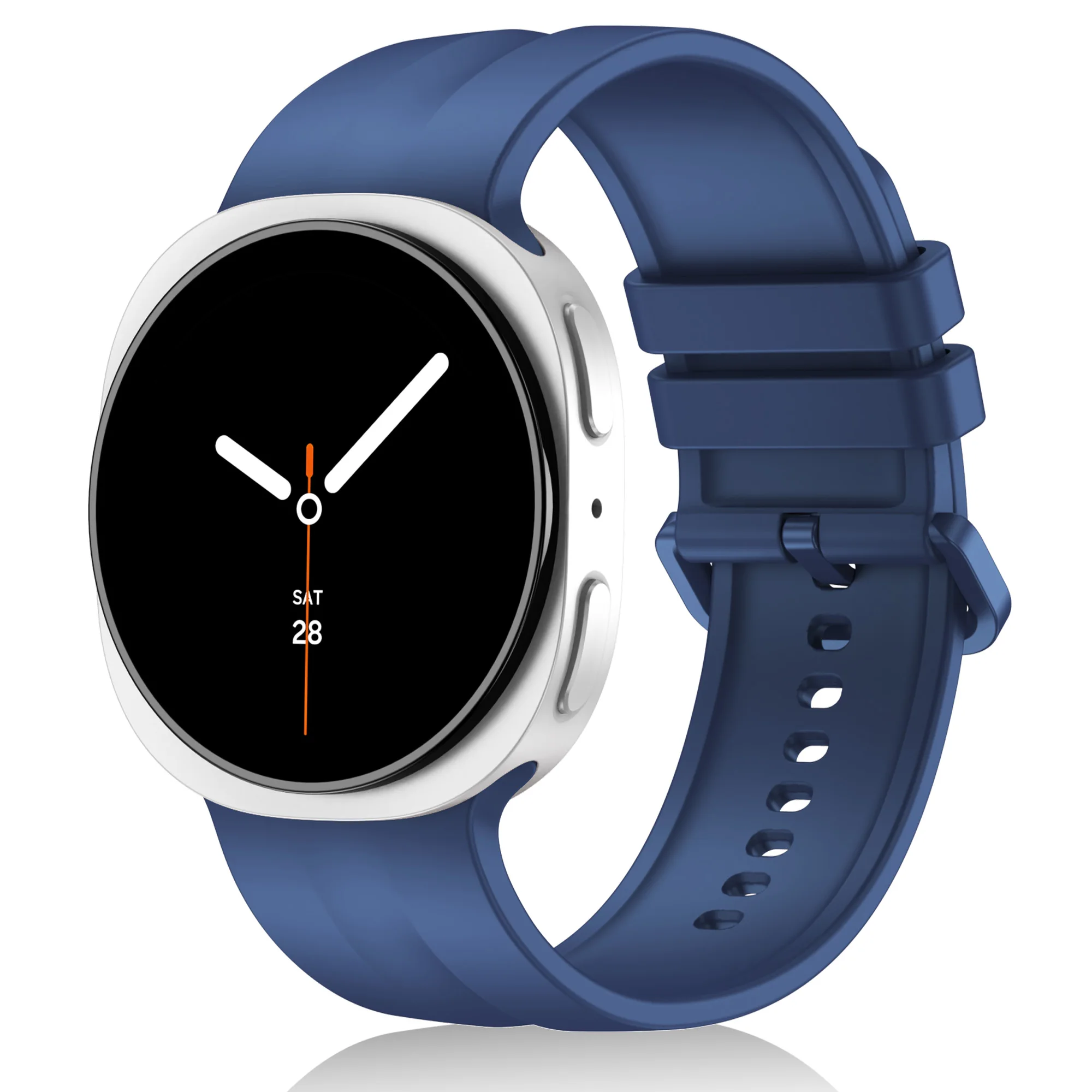 Original Silikonarmband für Samsung Galaxy Watch 9 8 44mm 40mm Sportarmband Galaxy Watch 8 Classic 46mm Armband Zubehör – Detail 7