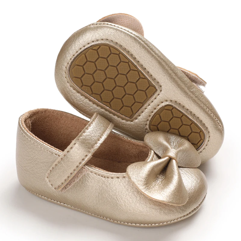 Lauflernschuhe für Babys (0–12 Monate), Prinzessinnenschuhe, PU-Leder, weiche Sohle, niedlich, modisch – Detail 33