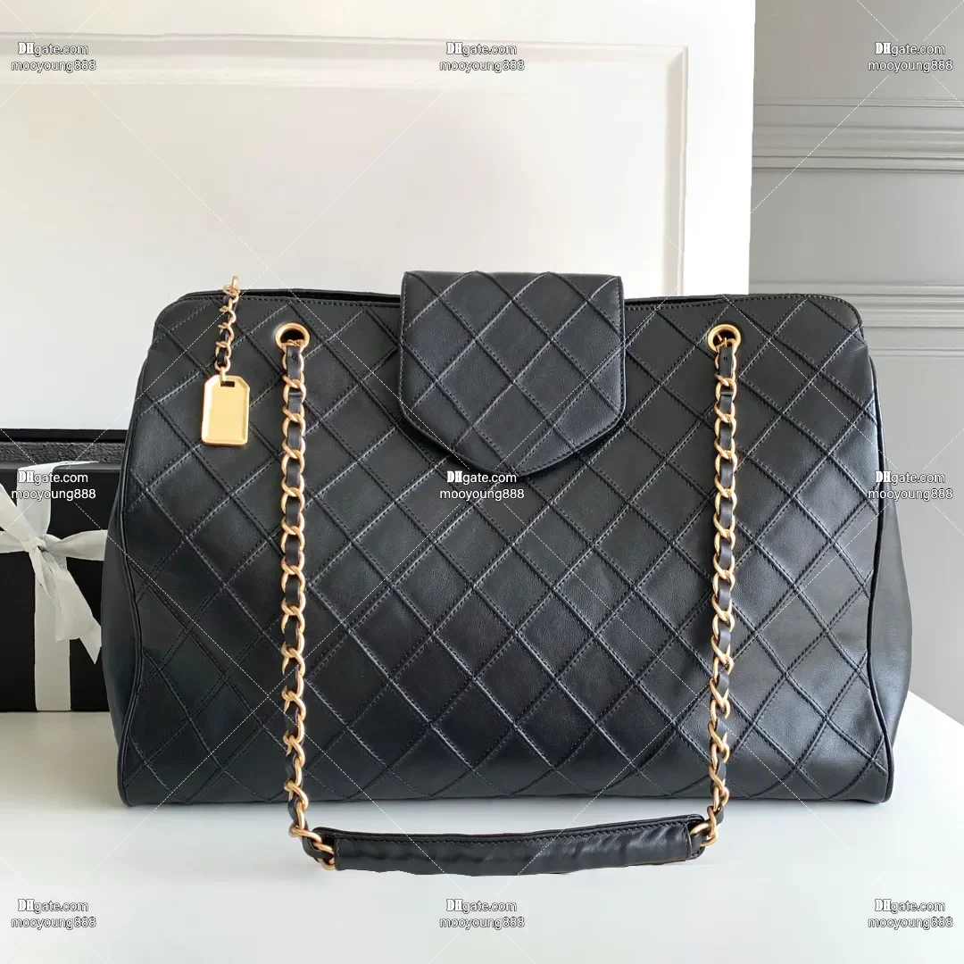

wholesale price 12A Upgrade Mirror Quality Designer Airport Tote Bag 43cm Women's Luxury Large Capacity Handbag Travel