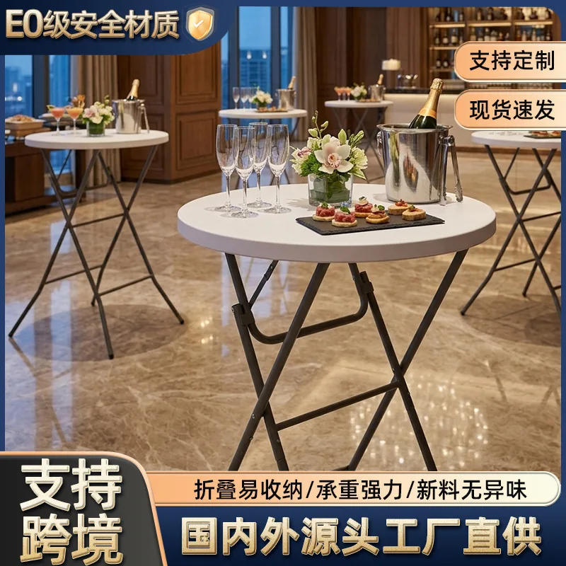 Small apartment foldable dining  round  modern simple canteen living room dining table new household
