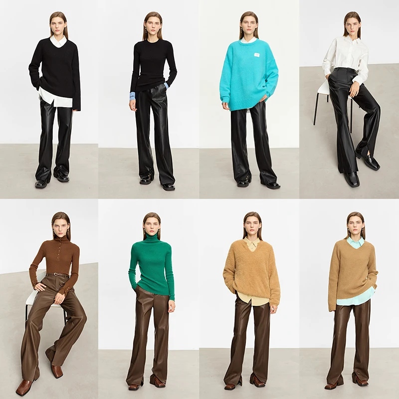 Рисунок 6 - AMII минималистичные повседневные брюки для женщин