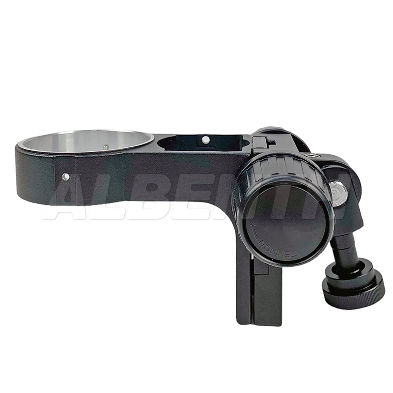 Fotografia 5: Suporte Coaxial de Foco para Microscópio de 76mm Preto com Ajuste Grosso - Acessórios para Suporte de Microscópio