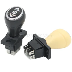 1Pcs KCD4 6Pin ON-OFF-ON Children's Electric Vehicle Baby Carriage DPR Car Toggle Switch Push Handle Forward And Backward Stop