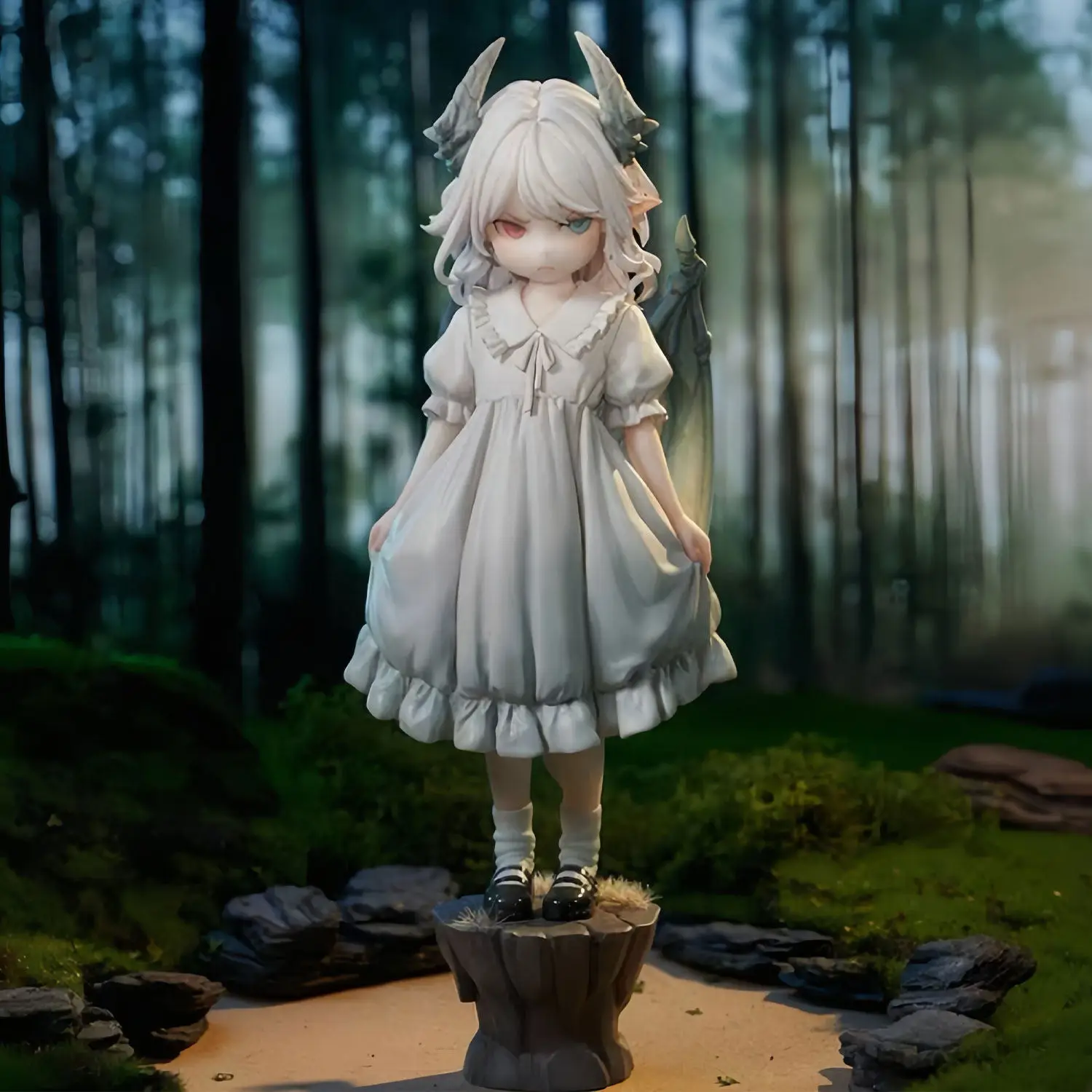 

В наличии: 18-сантиметровая статичная фигурка Канна Камуи из аниме «Драконья горничная» с полным покрытием, модная игрушка-статуэтка, украшение для компьютерного корпуса