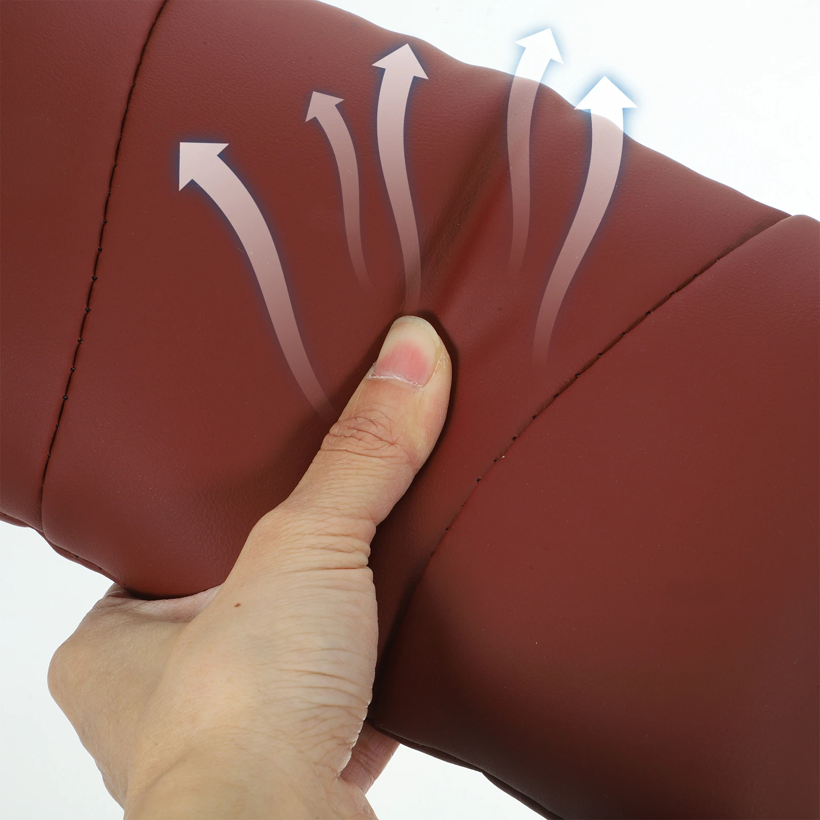 

Red Headrest Car Waist Sleep Pillow Neck Dropshipping Memory Cotton Seat