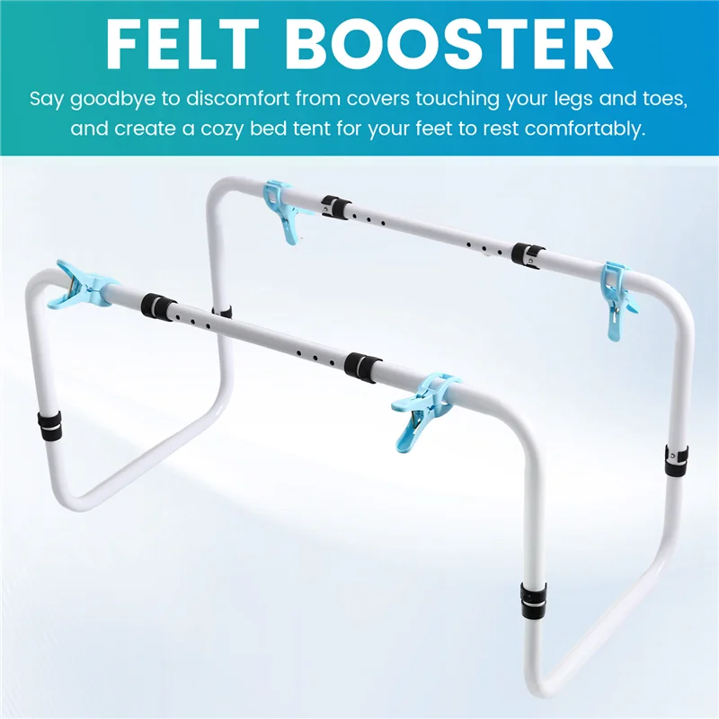 

Blanket Lifter For Feet, Adjustable Height Blanket Lifters For Foot Of Bed, Aluminum Alloy Blanket Lifter For Foot Toes