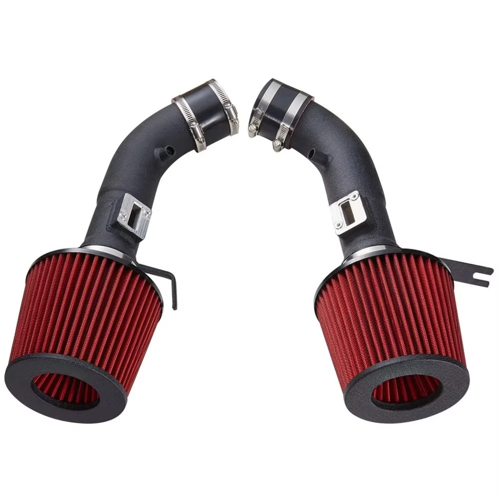 

For 2007-2008 Infiniti G35/G37 Sedan 3.5L/3.7L Cold Air Intake Kit Aluminum Dual Short Ram Car Cold Air Intake System Kt