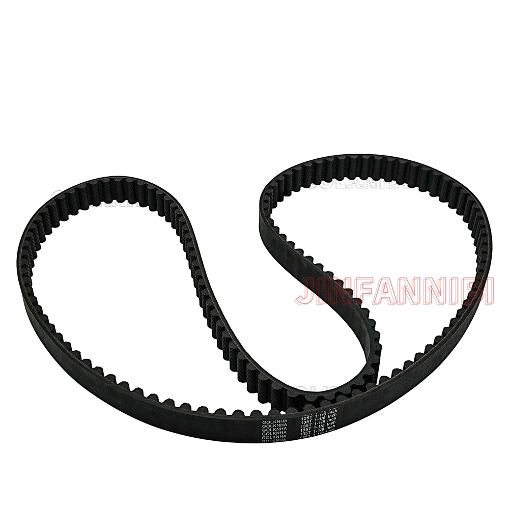 Drive Belt Replace 40307-00 For Harley-Davidson 00-06 Softail Series, 135T, 1-1/8 Inch Width