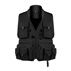 Korean Fishing Vest Quick Dry Fish Vest Breathable Material Fishing Jacket Outdoor Sport Survival Utility Safety Waistcoat