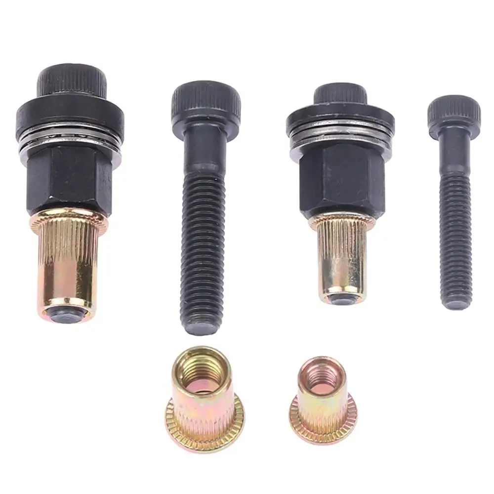 11Pcs/Set Mandrel Staple Hand Rivet Nut M3 M4 M5 M6 M8 M10 Easy Installation Manual Riveter Tool For Rivet Nut Torch