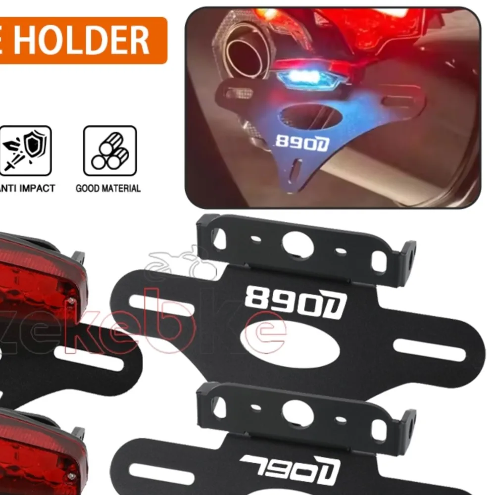 

For 890 Duke R/GP 2022 790 Duke 2018-2022-2023-2024 Motorcycle License Plate Holder Bracket Rear Tail Tidy Fender Eliminator Kit