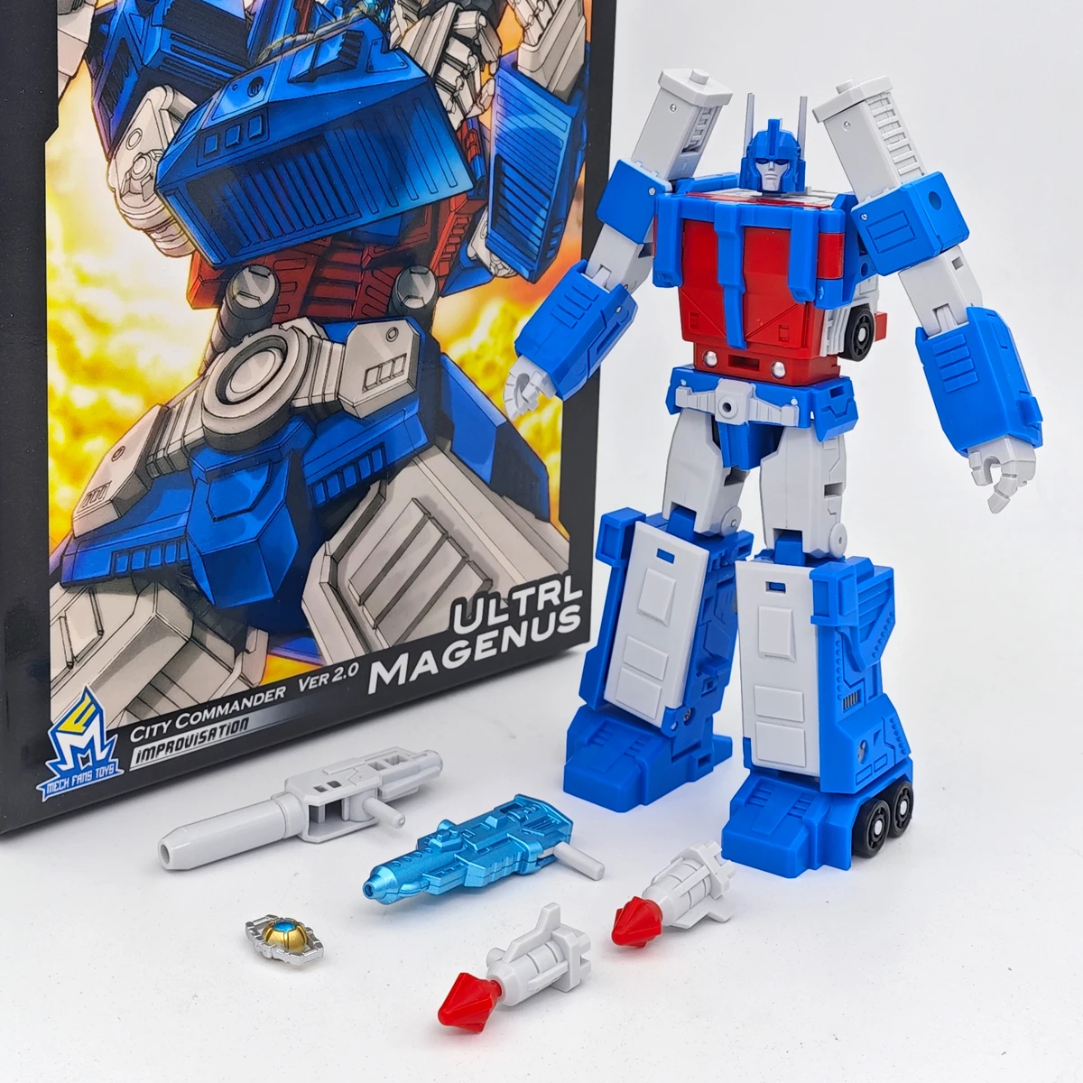 Mech Fans Toys MFT Transformation MF48 MF-48 Ultra Magnus UM Ver. 2.0 City Commander Action FIgure Robot Toys