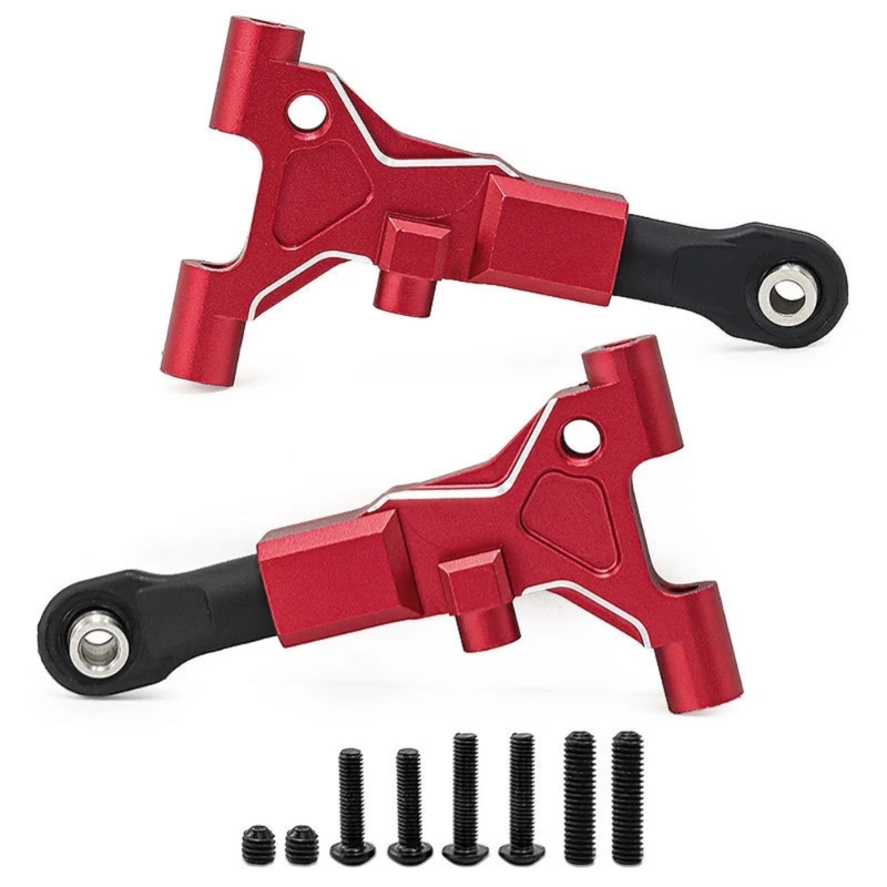 Actualizaciones metal suspensión brazos inferiores delantero para escala 1/10 Accesorios piezas modificación