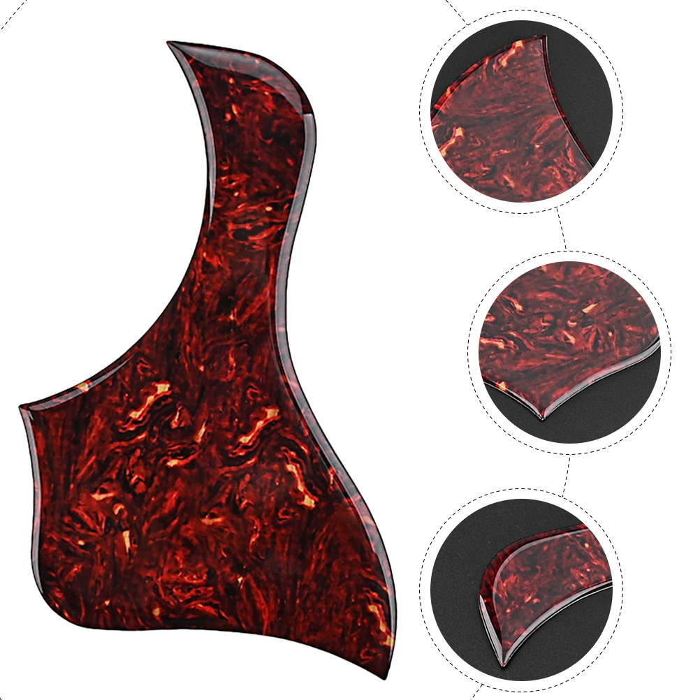 Guitar Pickguard Turtle Pattern Anti Scratch Protective Board Acoustic Electric Scratch Plate PVC Impact