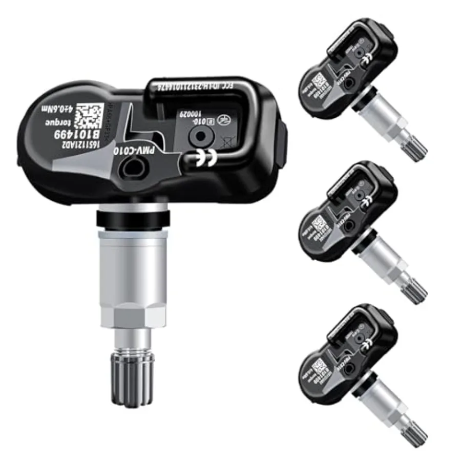 

4Pcs TPMS Sensor 315Mhz OE 4260706020 4260730060 Pre-Programmed Tire Pressure Monitoring System Compatible with Toyota/Camry/Co